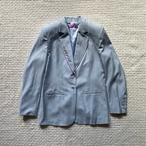 SVNDZ Pastel Blue Embroidered Blazer - Small - NWT